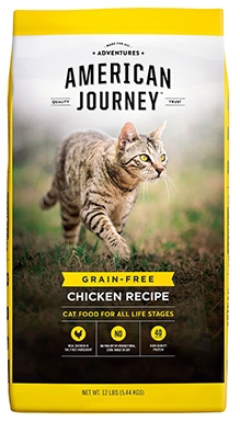 American Journey Huhn Rezept Trockenfutter für Katzen