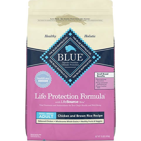 Blue Buffalo Life Protection Formula Kleine Rasse Huhn und brauner Reis