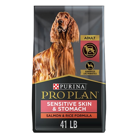 Purina Pro Plan Erwachsene Empfindliche Haut & Magen Lachs & Reis Formel Trockenfutter für Hunde